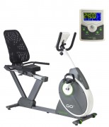 Tunturi 9444 Горизонтальный велотренажер Tunturi GO Recumbent Bike 70 фото
